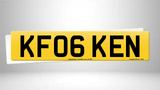 Registration KF06 KEN